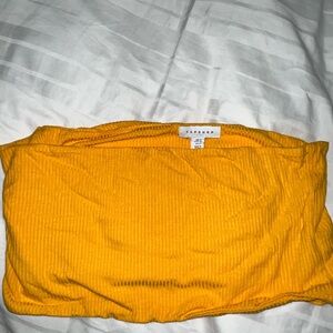 Yellow Topshop Bandeau